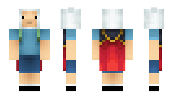 Minecraft skin svanblixt