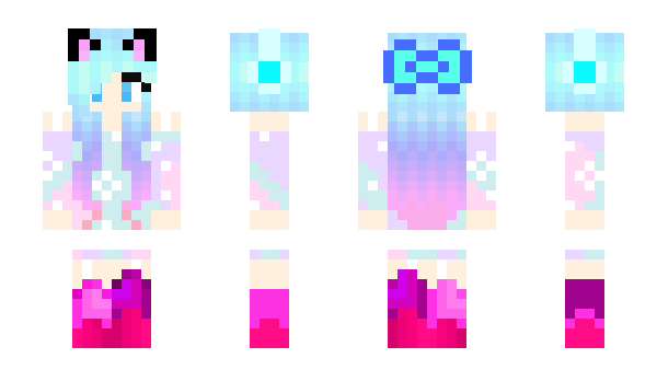 Minecraft skin sylu