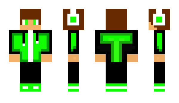 Minecraft skin TenniHD