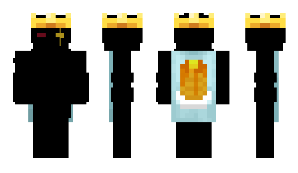 Minecraft skin TheKingInShadows