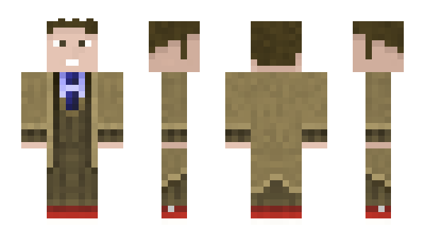 Minecraft skin David_Tennant