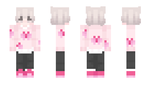 Minecraft skin KissForMe