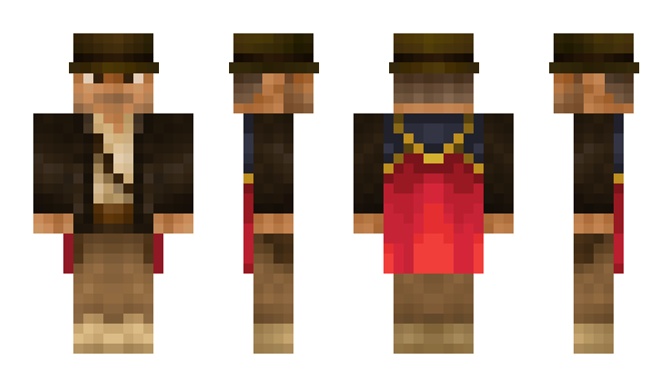 Minecraft skin LACR