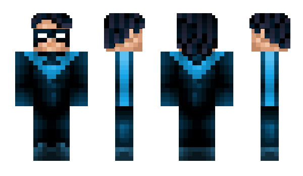 Minecraft skin harlequin