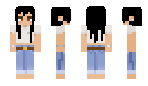 Minecraft skin PearlieTrash