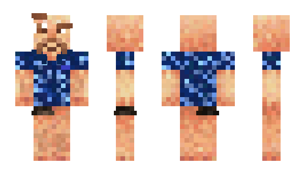 Minecraft skin JustinButLag