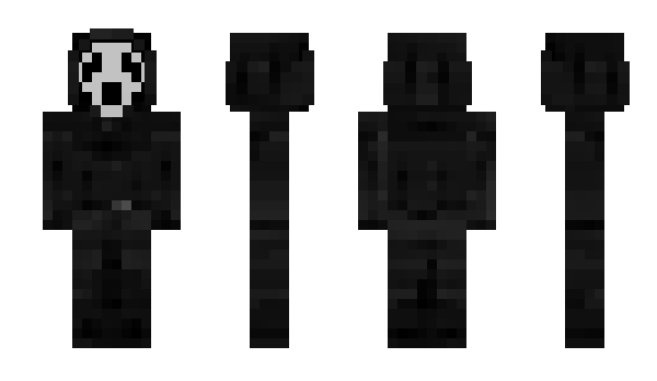Minecraft skin blackxe