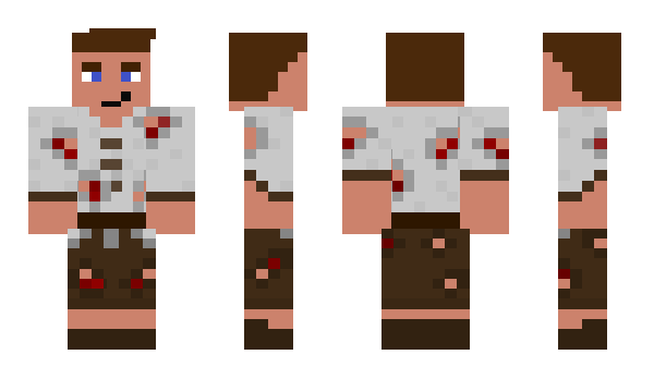 Minecraft skin SkilliPilli