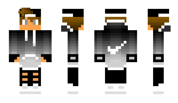 Minecraft skin AXYM