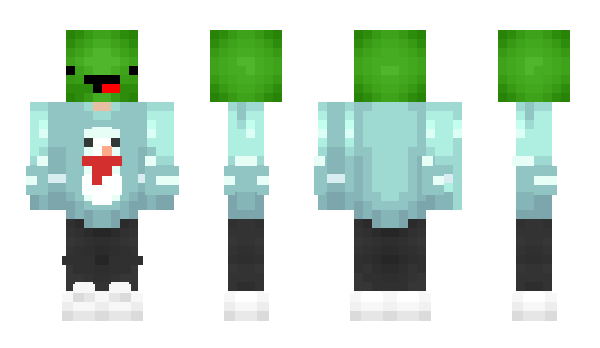 Minecraft skin newtab