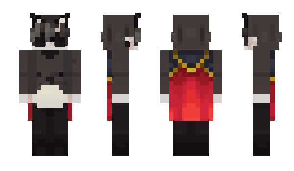 Minecraft skin BushPK