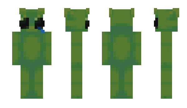 Minecraft skin WeepingAlien