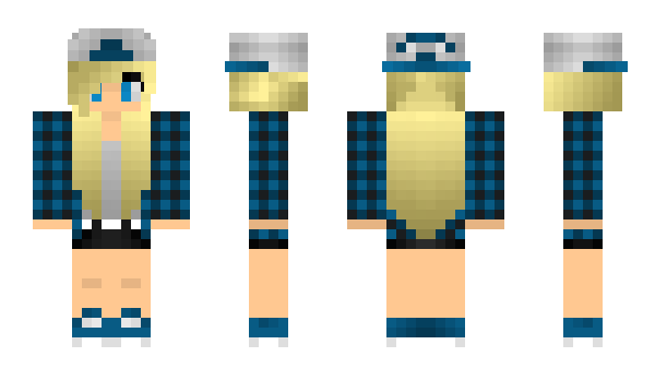 Minecraft skin HappySt4r