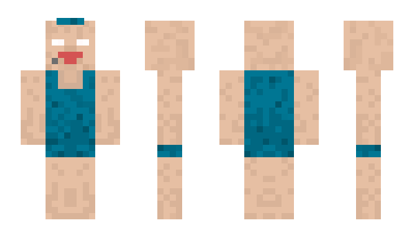 Minecraft skin HOMME