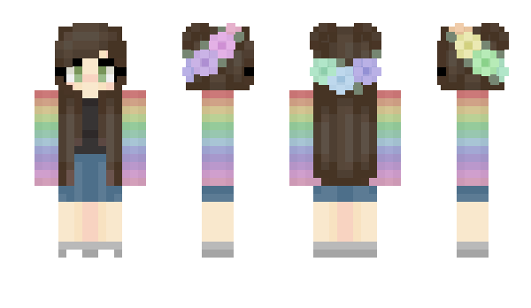 Minecraft skin Makimococo