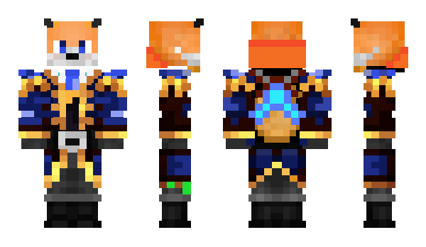 Minecraft скин по нику eightfoxy