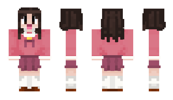 Minecraft skin ohayo