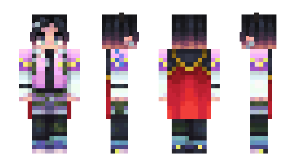 Minecraft skin konoha16x