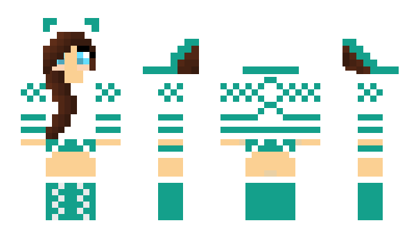 Minecraft скин по нику Mintaa