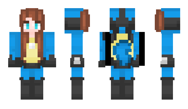 Minecraft skin VixxiePoP