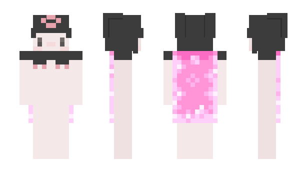 Minecraft skin mochilicius