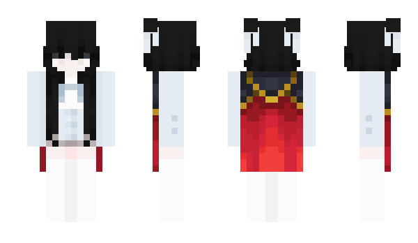 Minecraft skin Batwomen