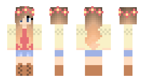 Minecraft skin epiccraftinggirl