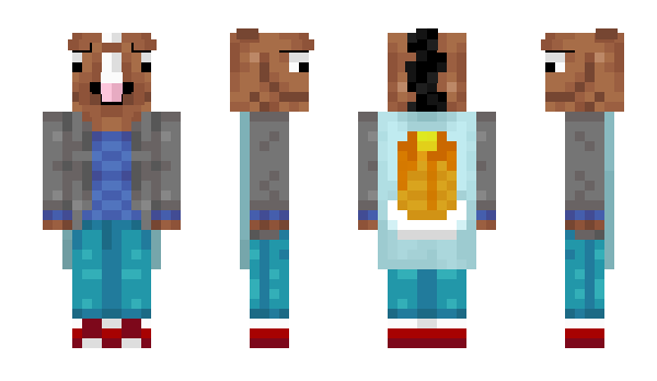 Minecraft скін по ніку ImNotRealBoJack