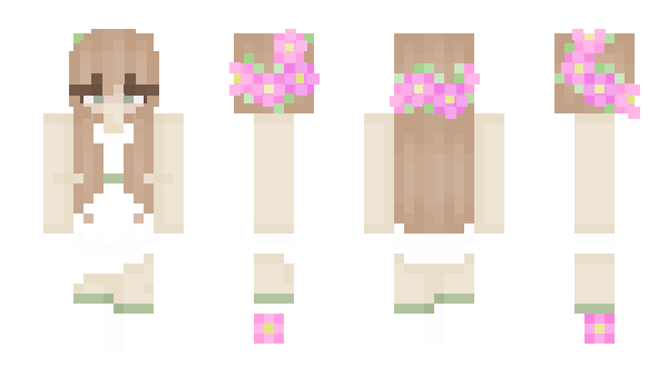 Minecraft skin flowergirl5
