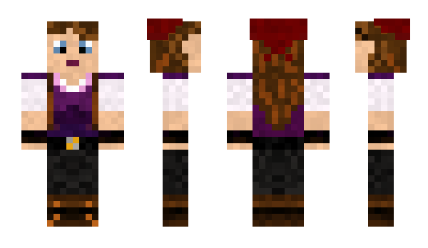 Minecraft skin Nadalia