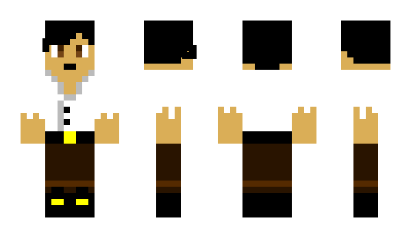 Minecraft skin totorch