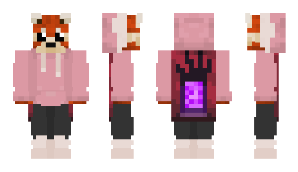 Minecraft скин по нику ThePandaThatRed