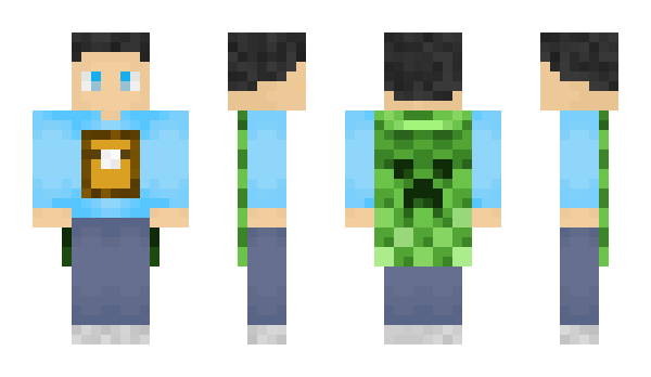 Minecraft skin Frostilo