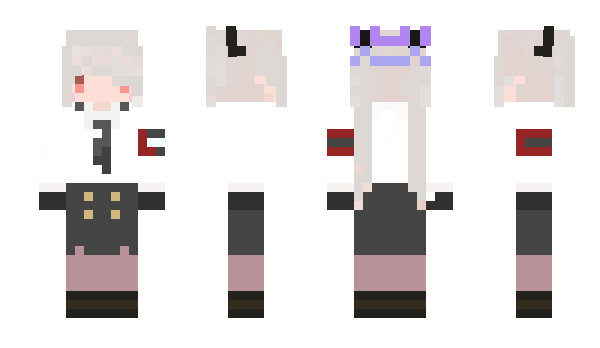 Minecraft skin ShiromiIori