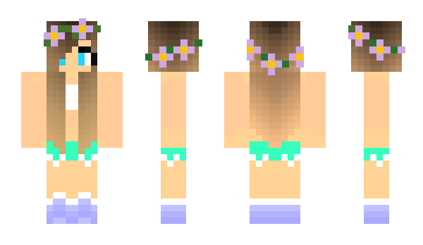 Minecraft skin Goddess7