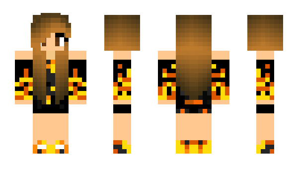 Minecraft skin HeatWaves
