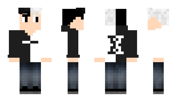Minecraft скін по ніку Xhail
