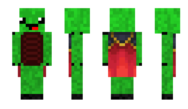 Minecraft skin Turtlein