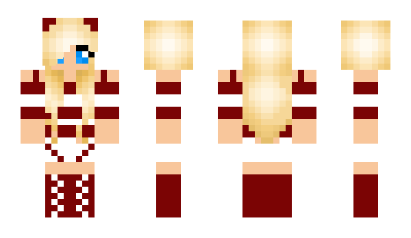 Minecraft skin Lunalein94