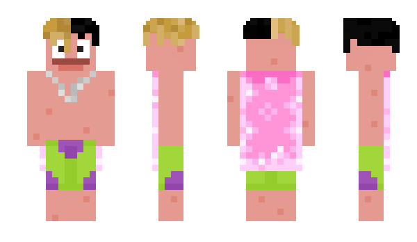 Minecraft скин по нику blonnded