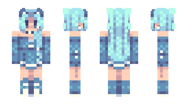 Minecraft skin Furronic