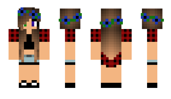 Minecraft skin ClearlyVisible