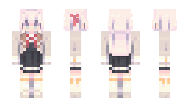Minecraft skin Asiaflexy