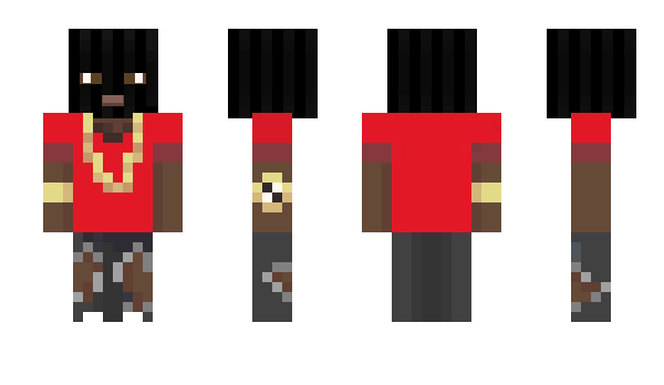 Minecraft skin AMARILLOP