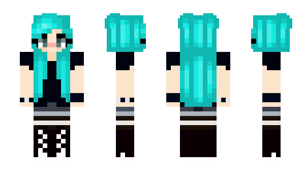 Minecraft скін по ніку Burmella