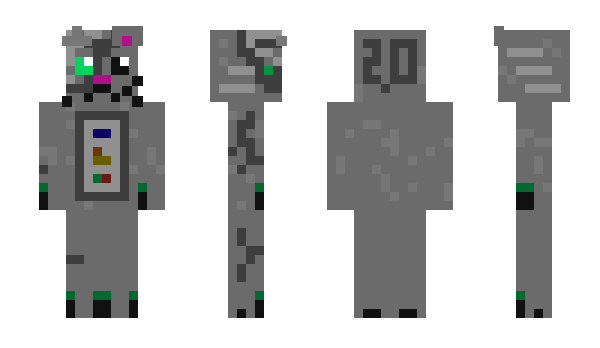 Minecraft skin RoboKotBog48