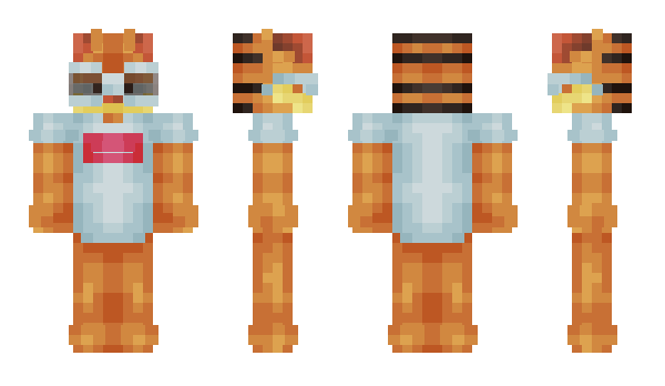 Minecraft skin chetopufs