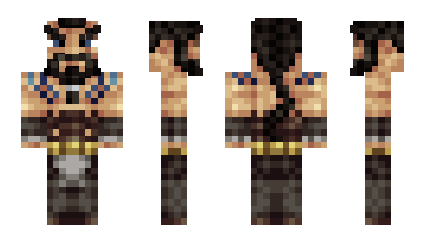 Minecraft skin Scar_Man