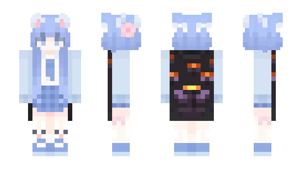 Minecraft skin Mershavi