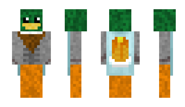 Minecraft скин по нику ducks_lovers